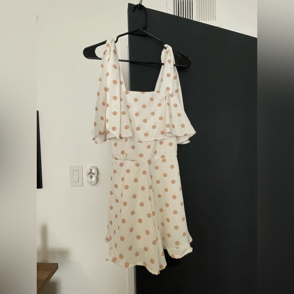 Lea & Viola Polka Dot Romper